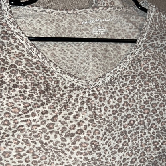 American Eagle oversized leopard print shirt - Picture 4 of 5